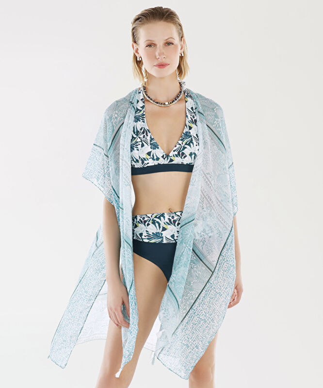 Püskül Detayli Beachwear Tunik