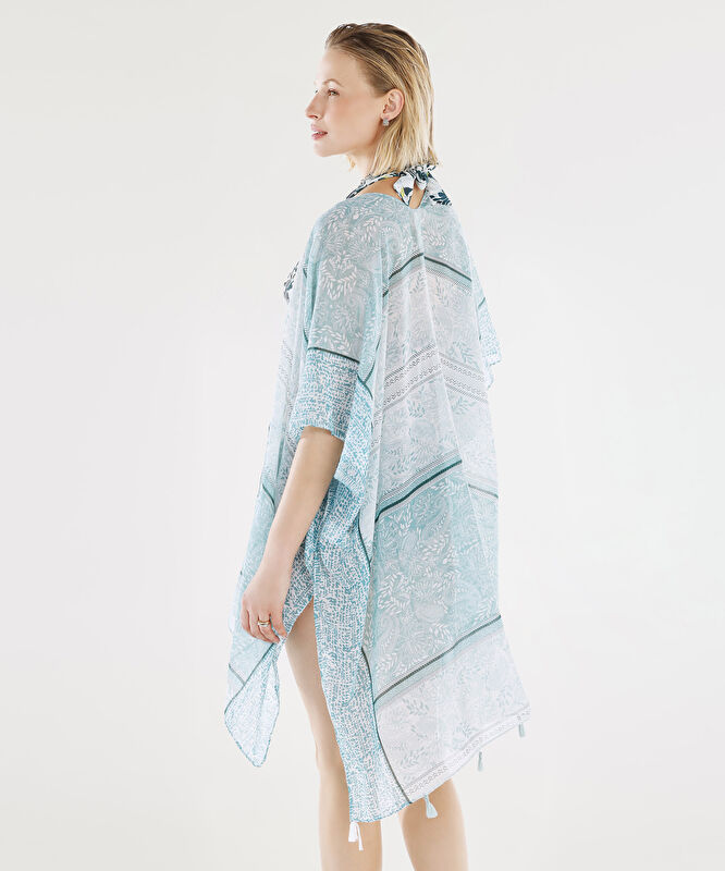 Püskül Detayli Beachwear Tunik