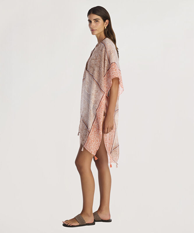 Püskül Detayli Beachwear Tunik