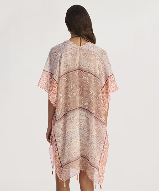 Püskül Detayli Beachwear Tunik