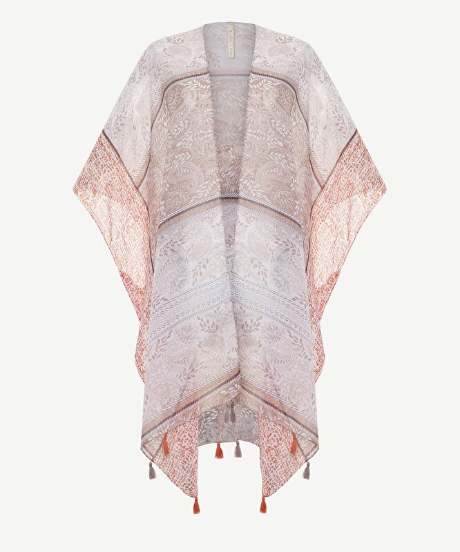 Püskül Detayli Beachwear Tunik