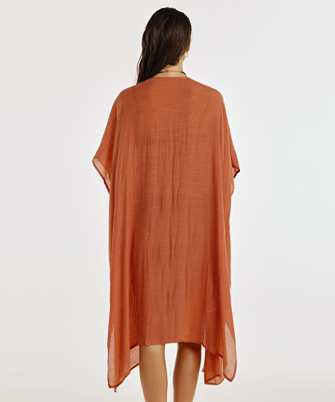 Crochet Detayli Beachwear Tunik