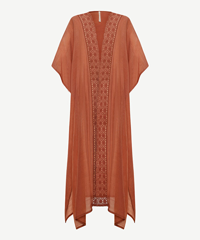 Crochet Detayli Beachwear Tunik
