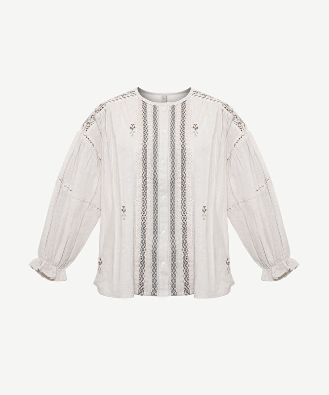 Nakış Detaylı Gömlek
