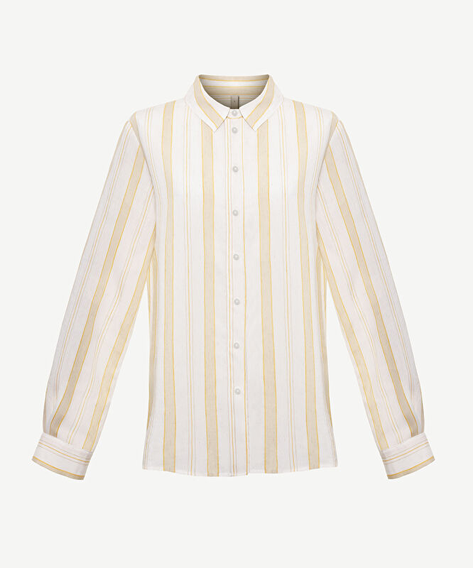 Kırma Detaylı Gömlek