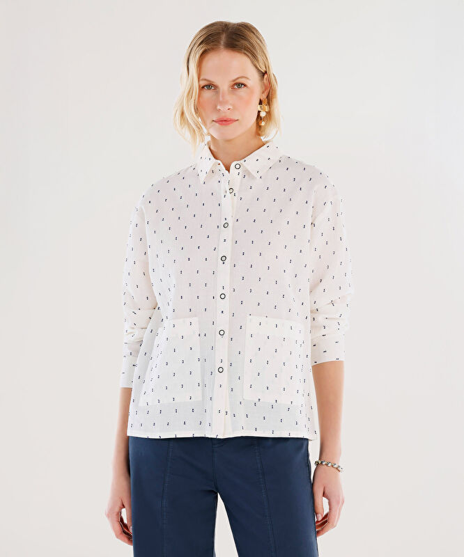 Cep Detaylı Gömlek