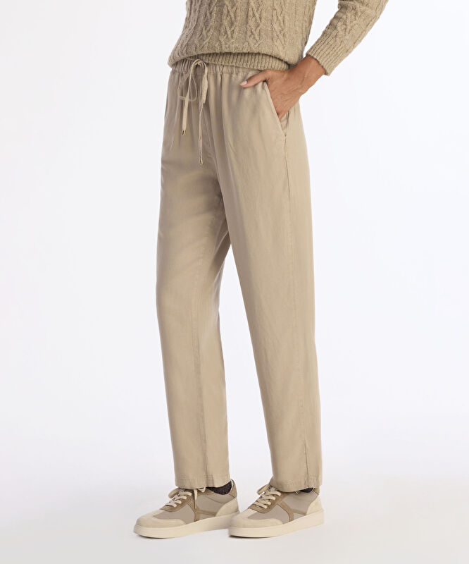 Beli Lastikli Rahat Kesim Pantolon