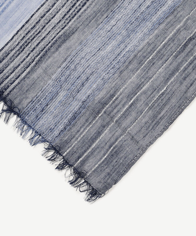 Kalın Çizgili Şal