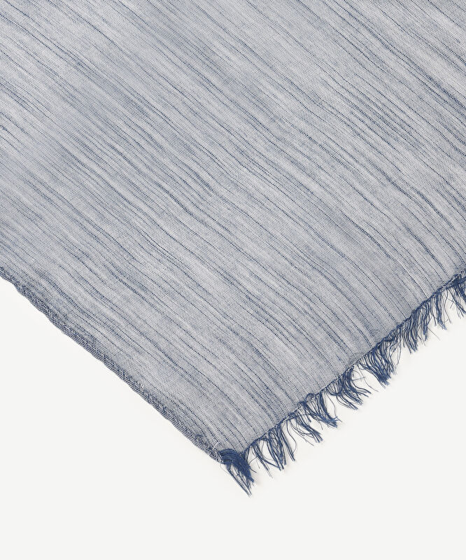 Çizgili Ve Lurex Detaylı Şal