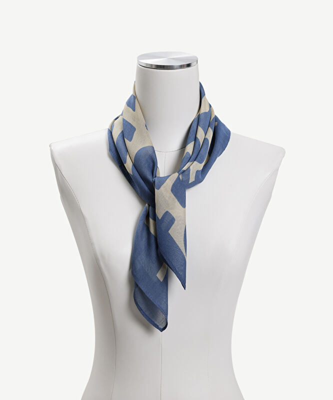 Modal Ve İpek Karışımlı Fular