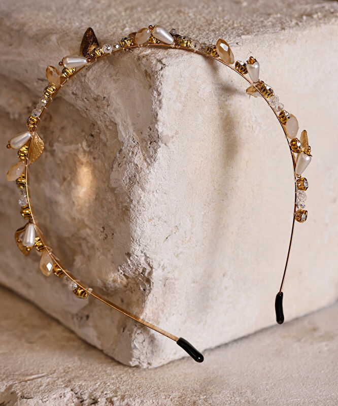 Cam Boncuk Detaylı Taç