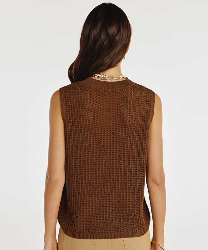 Bisiklet Yaka Kolsuz Triko