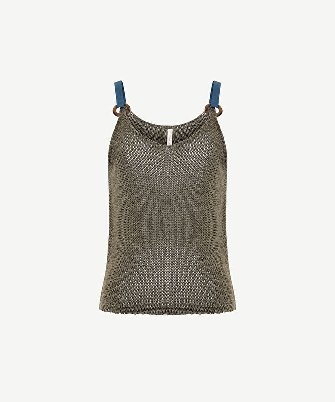 Askı Detaylı Triko