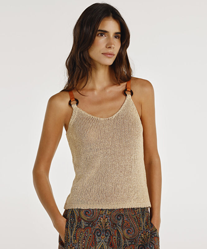 Askı Detaylı Triko