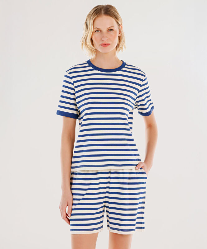 Bisiklet Yakalı T-shirt