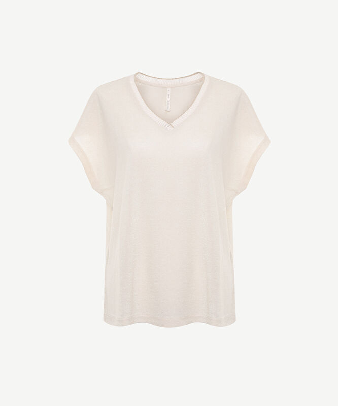 V Yaka Kolsuz T-shirt