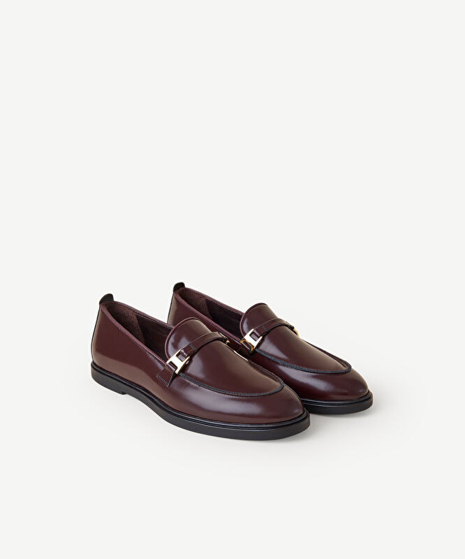Tokalı Deri Loafer