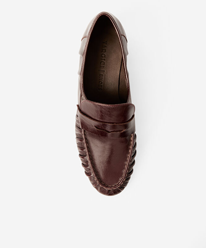 Parlak Deri Loafer