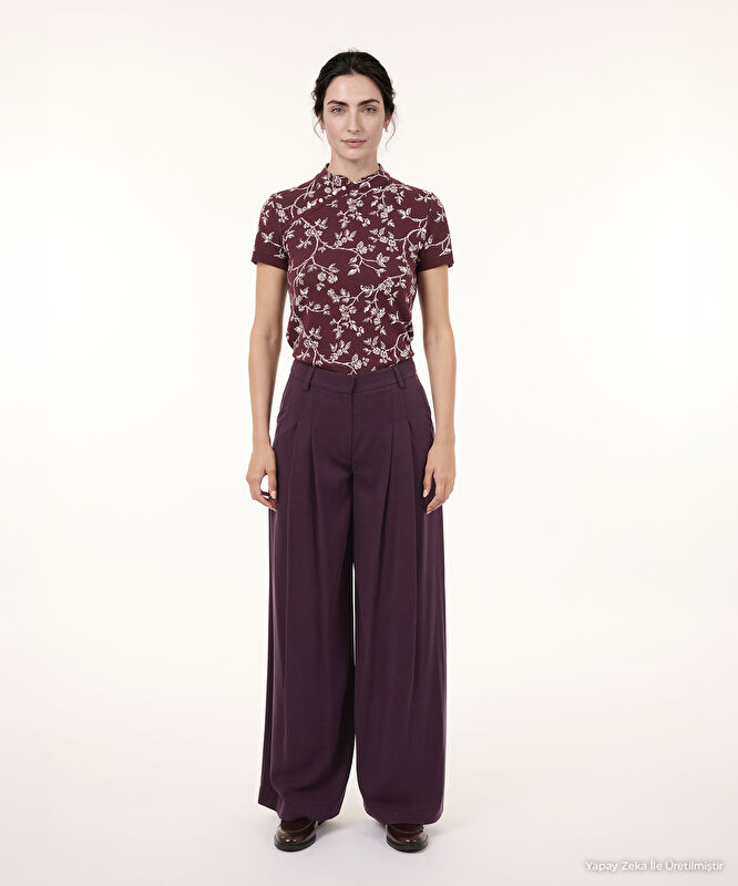 Wide Leg Normal Bel Pantolon