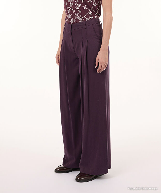 Wide Leg Normal Bel Pantolon