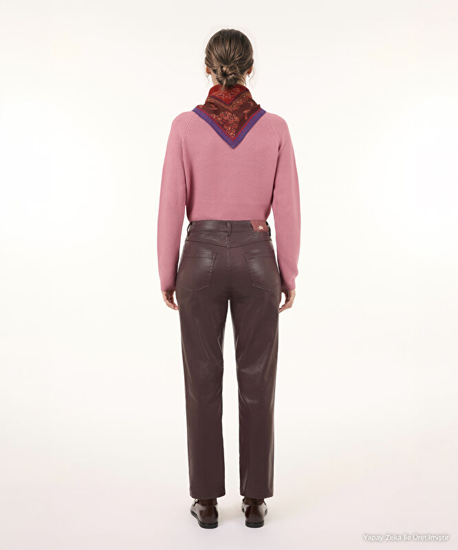 Straight Normal Bel Pantolon