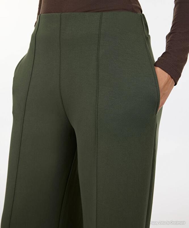 Straight Normal Bel Pantolon