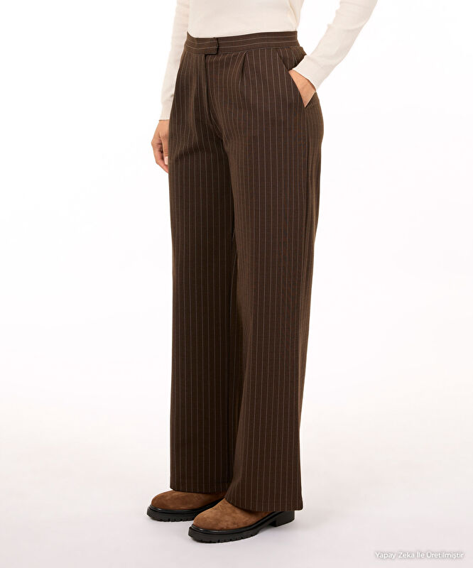 Wide Leg Normal Bel Pantolon