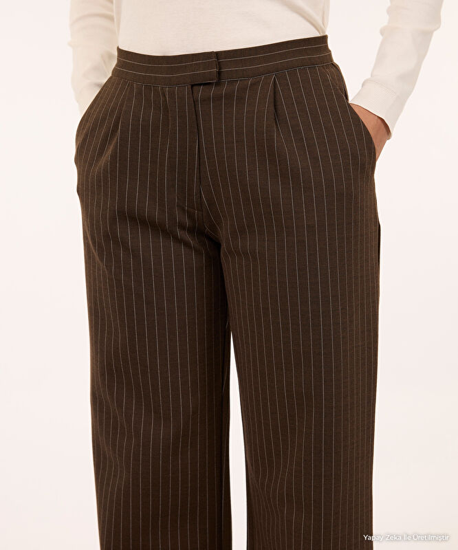 Wide Leg Normal Bel Pantolon