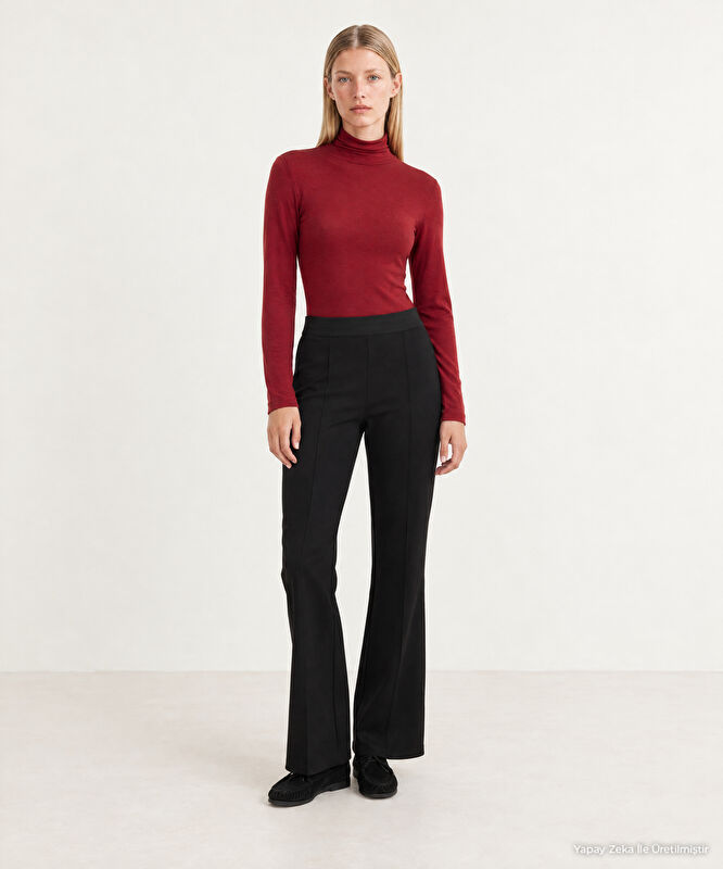 Slim Normal Bel Pantolon