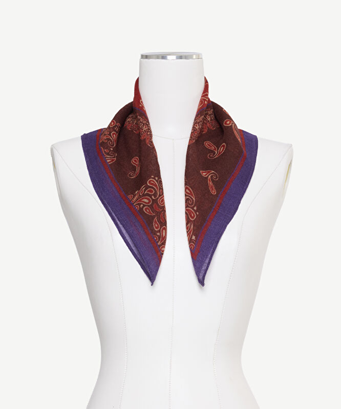 Paisley Desenli Fular