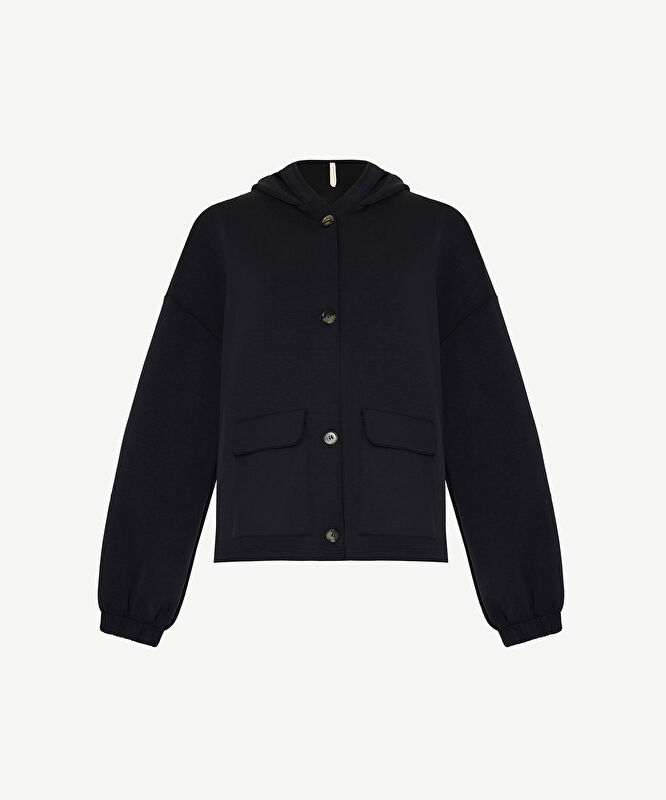 Regular Kapüşonlu Yaka Uzun Kol Sweatshirt