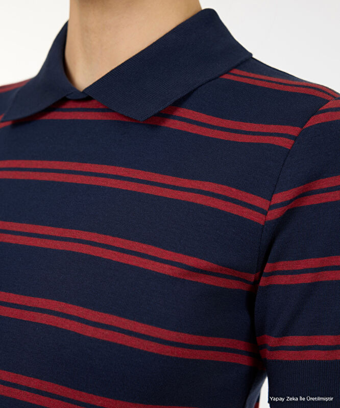 Regular Polo Yaka Kısa Kol Kazak