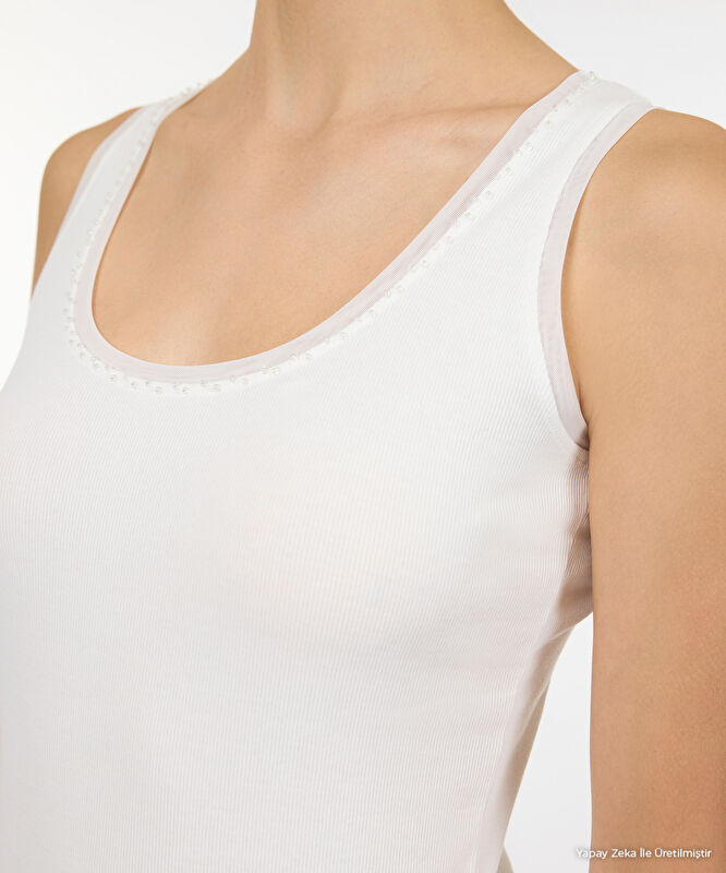 Regular U Yaka Kolsuz T-shirt