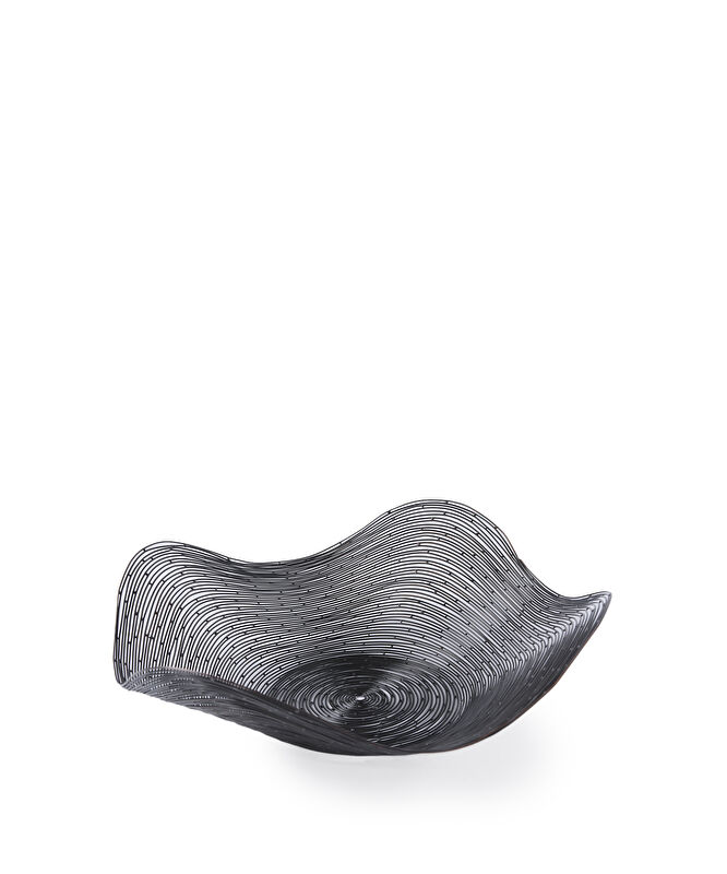 Metal Asimetrik Formlu Sepet(41x13 Cm)