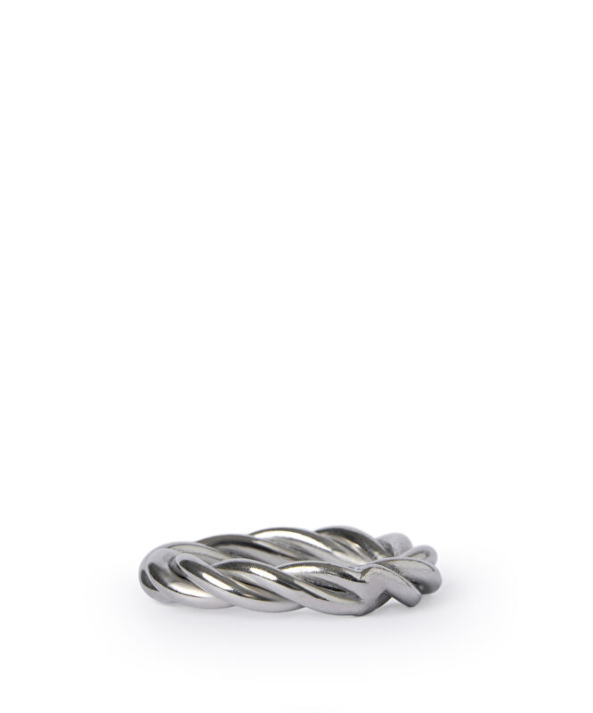 Metal Örgü Detaylı Yuvarlak Peçete Halkası(3 Cm)