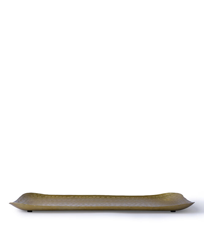 Metal Dikdörtgen Tepsi(38x21x2 Cm)