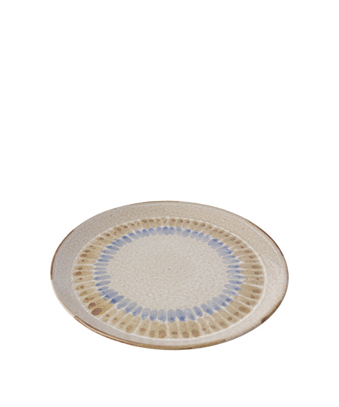 Amorf Formlu Seramik Yemek Tabağı(27x3 Cm)