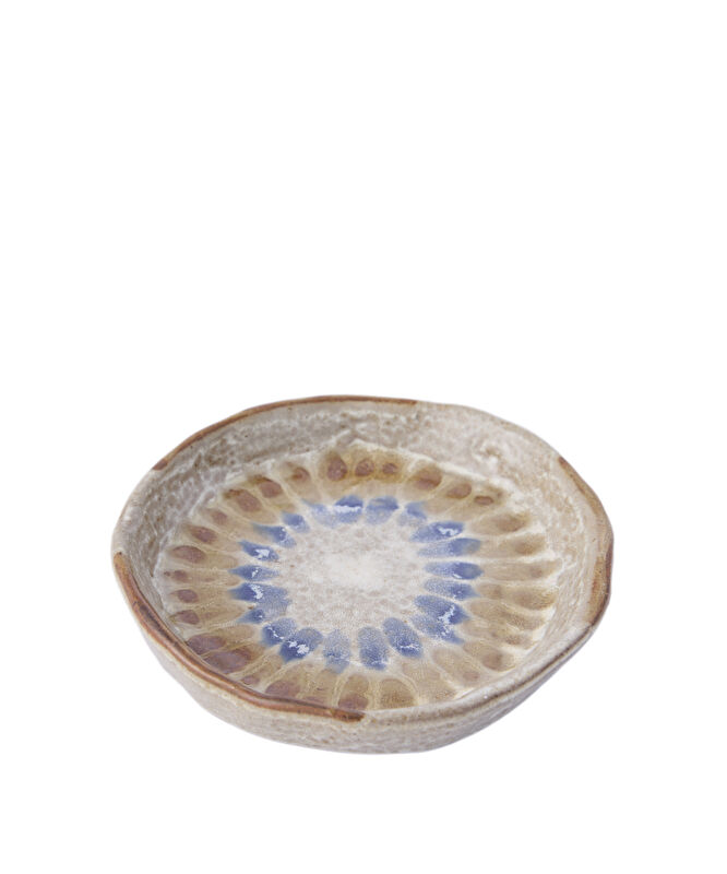 Amorf Formlu Seramik Ekmek Tabağı(14x3 Cm)