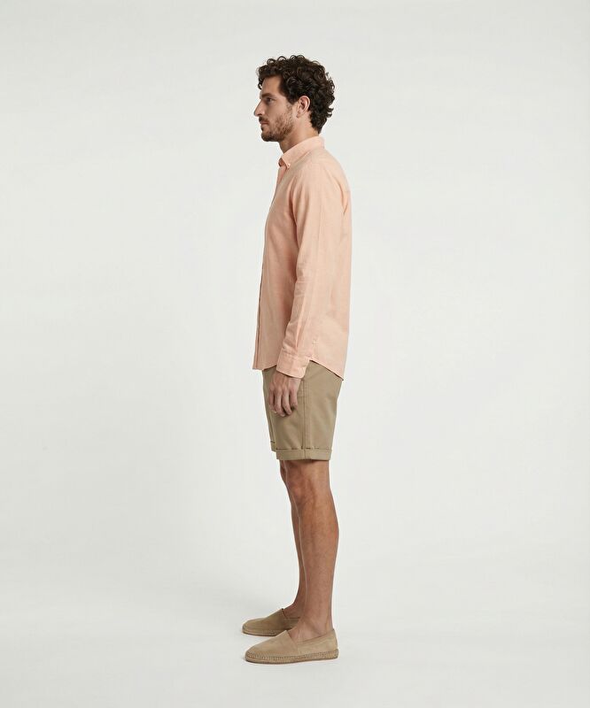 Regular Normal Bel Bermuda/Şort