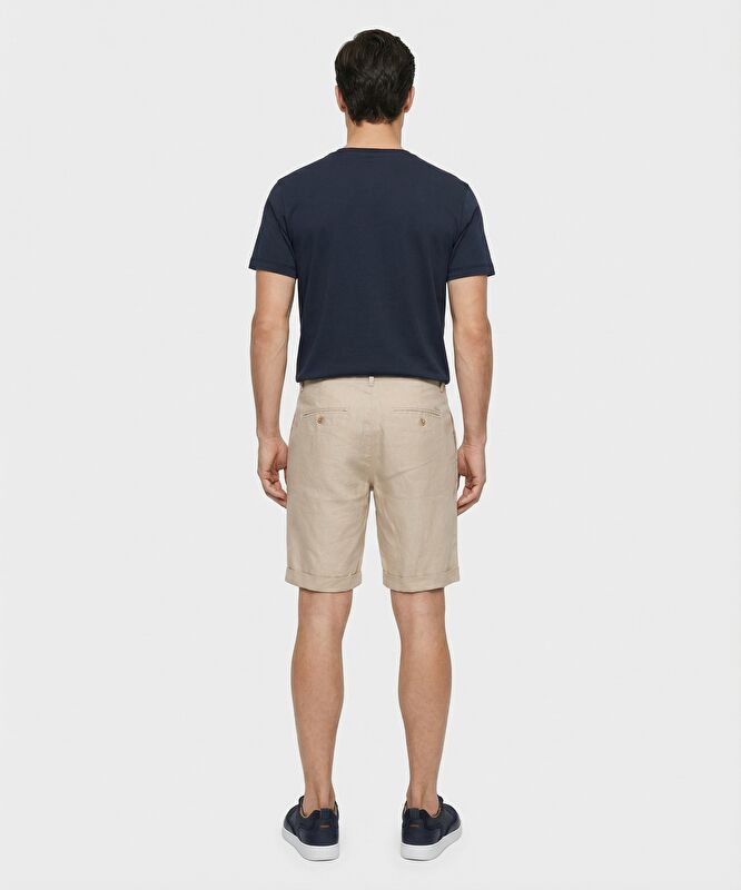 Regular Normal Bel Bermuda/Şort