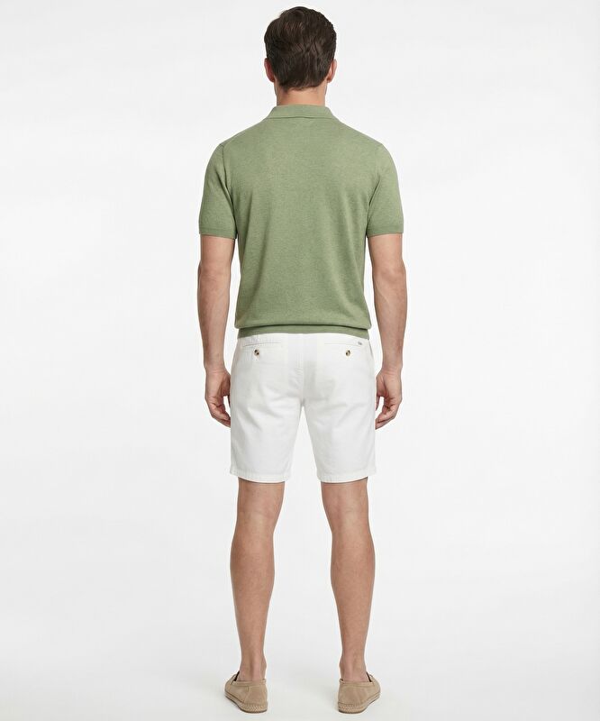 Regular Normal Bel Bermuda/Şort