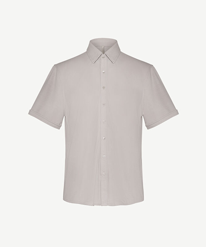 Regular Gömlek Yaka Kısa Kol Gömlek