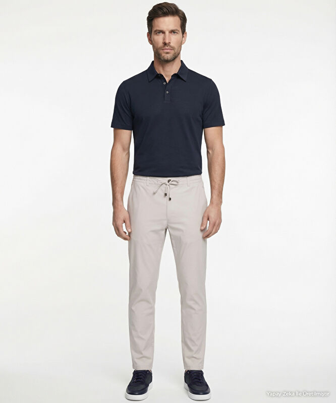 Slim Normal Bel Pantolon