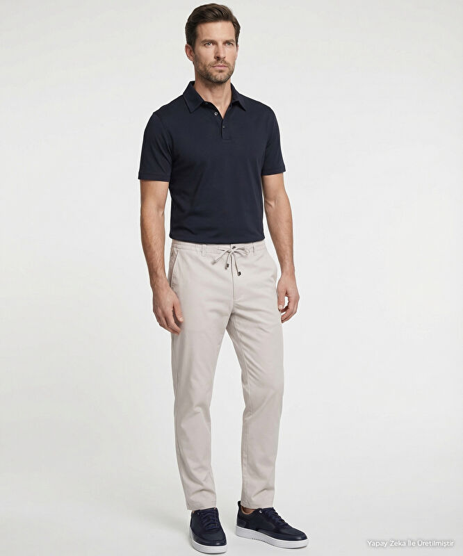 Slim Normal Bel Pantolon