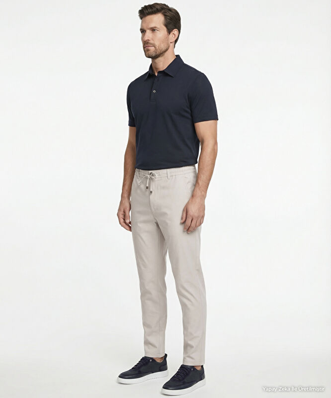 Slim Normal Bel Pantolon