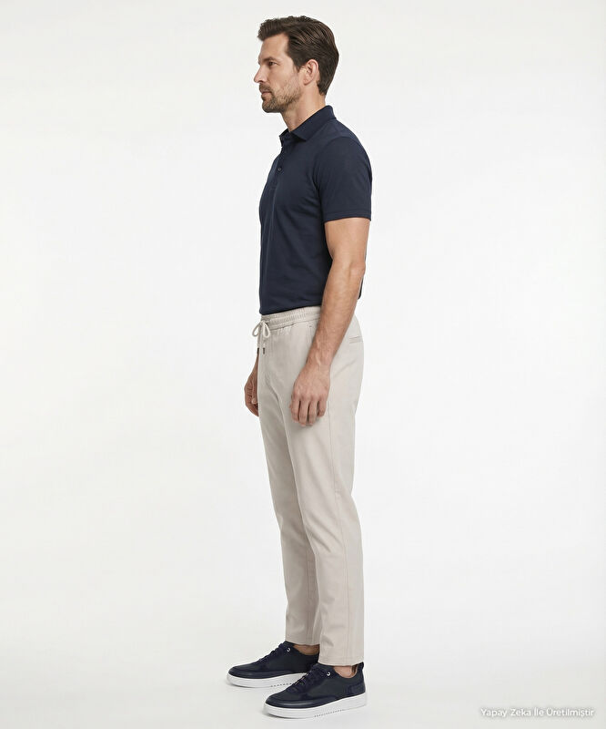 Slim Normal Bel Pantolon