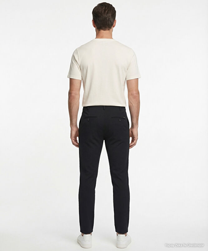 Straight Normal Bel Pantolon