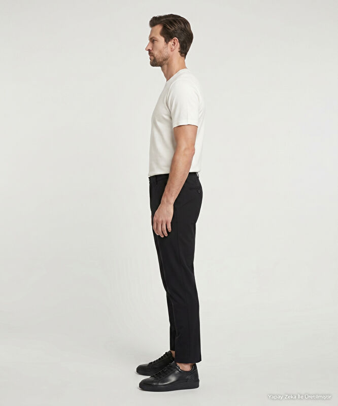 Straight Normal Bel Pantolon