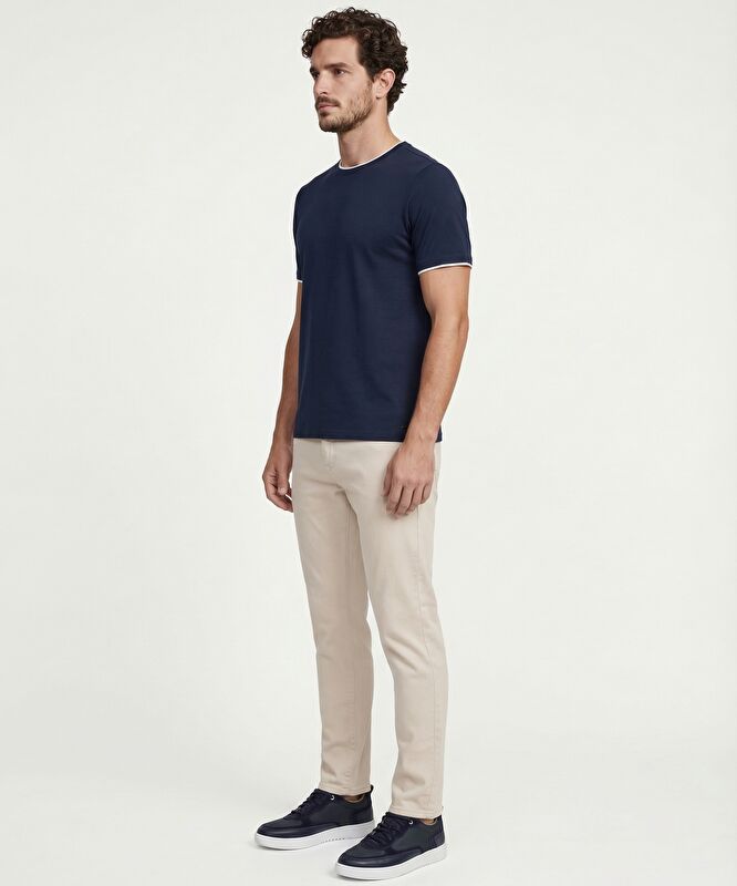 Regular Bisiklet Yaka Kısa Kol T-shirt