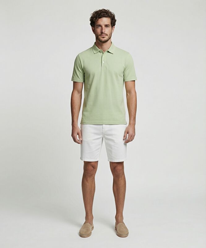Regular Polo Yaka Kısa Kol T-shirt